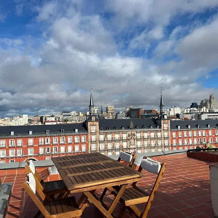Plaza Mayor Private Terrace Apartment Madrid Exterior foto